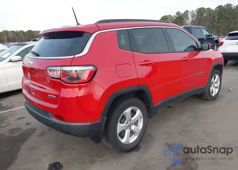 2018 Jeep Compass Latitude 4X4 z USA, uszkodzony, nr VIN 3C4NJDBBXJT399495
